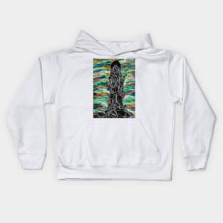 Dragon Tower. Kids Hoodie